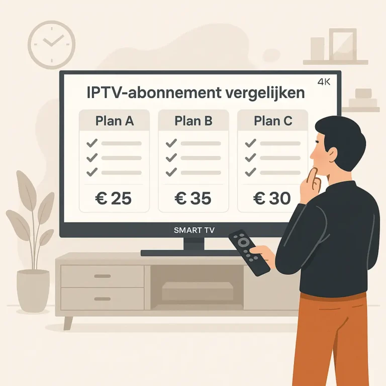 IPTV-abonnementen vergelijken