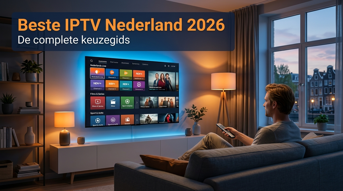 Beste IPTV Nederland 2026 keuzegids voor Nederlandse huishoudens